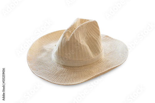 straw hat isolate