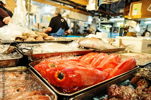 Editorial Tokyo Fish Market photo