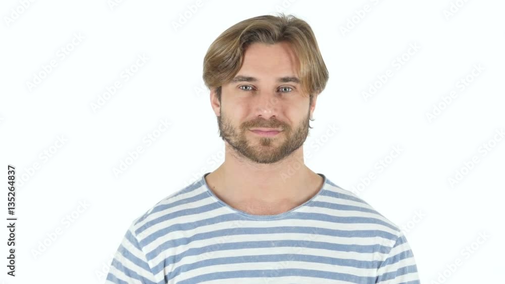 Okay Sign by Man with Beard Okay Sign by Man with Beard