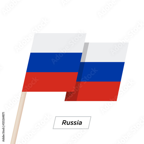Russia Ribbon Waving Flag Isolated on White. Vector Illustration. Free Download Russia Ribbon Waving Flag Isolated on White. Vector Illustration. - GFXLoad