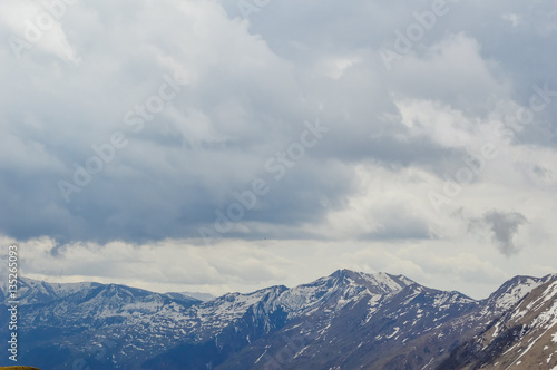 Caucasus Mountains view in Gudauri, Georgia © andrii_lutsyk