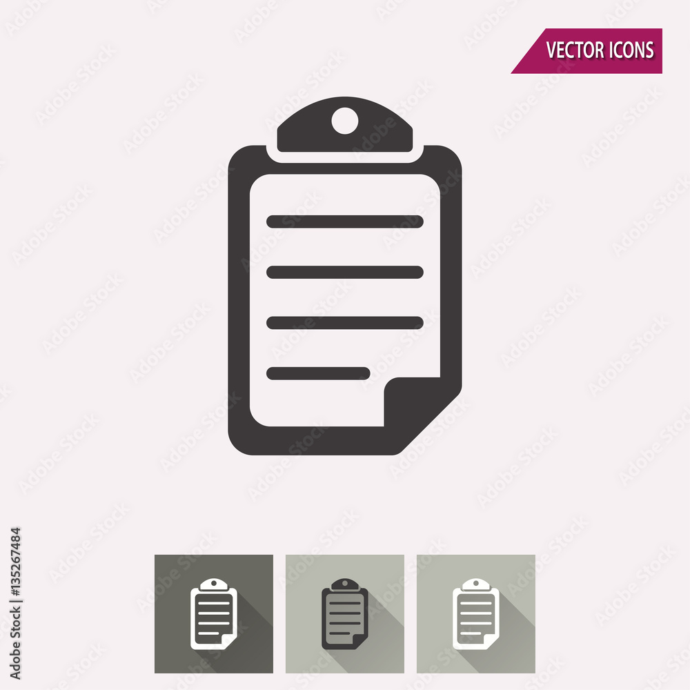Document - vector icon.