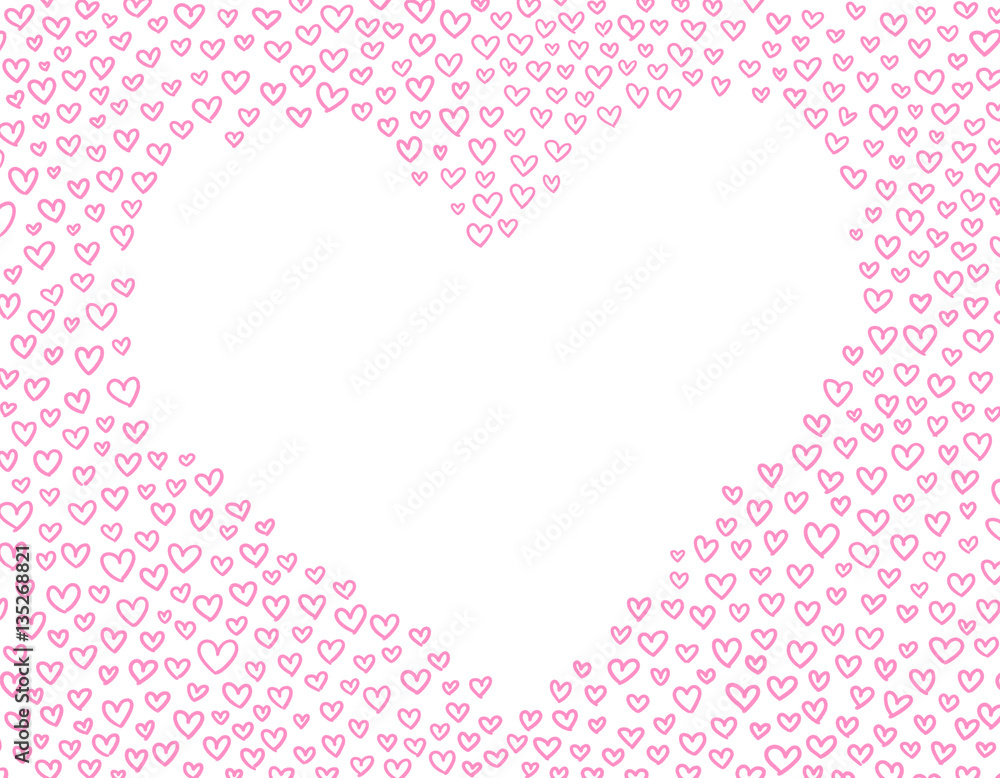 Hearts backgrounds. Love symbol.