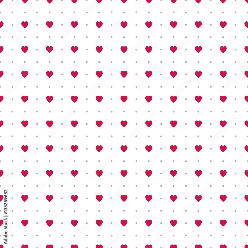 Abstract hearts. Seamless background for your design. Vector illustration. Love concept. Cute wallpaper. Good idea for your Wedding, Valentine s Day, celebrate, anniversary or event, festive.