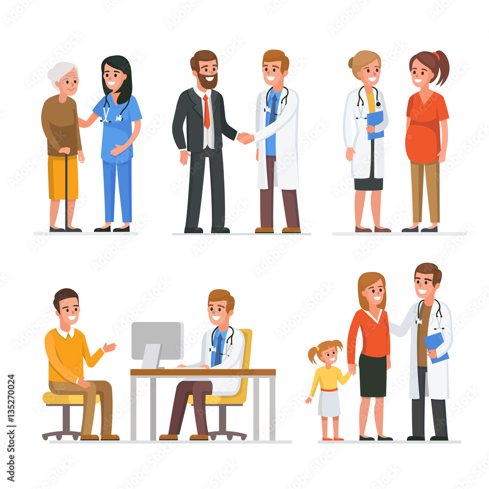 Doctors and patients Doctors and patients