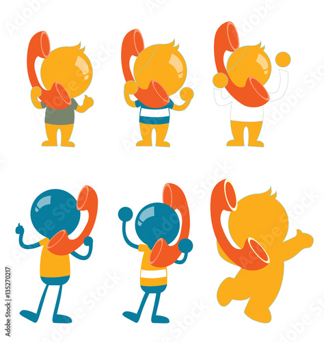Call center infographic