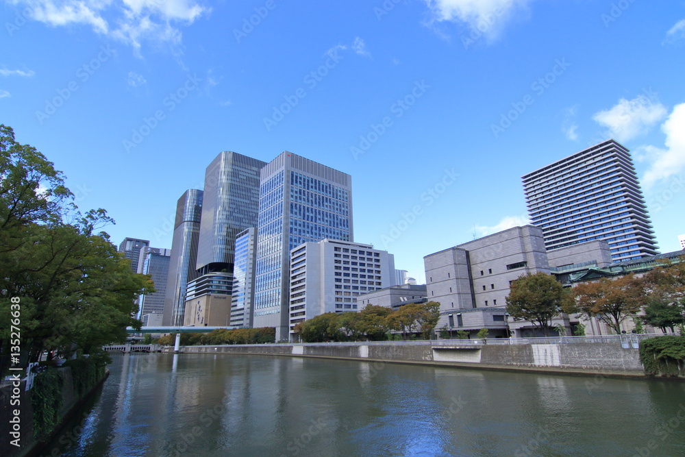 Osaka Nakanoshima district