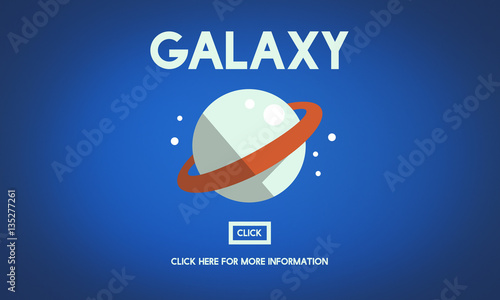 Obraz na plátně Galaxy Astrology Planet Gravity Concept