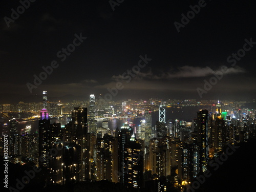 Canvas Print The Peak at night