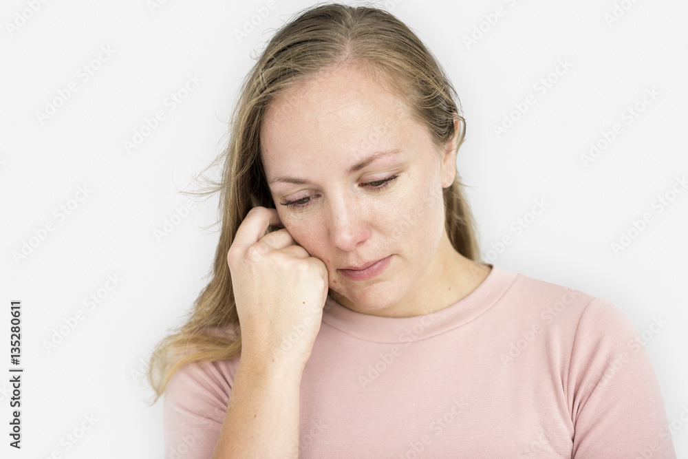Woman Sad Crying Depress Portrait Concept Woman Sad Crying Depress Portrait Concept