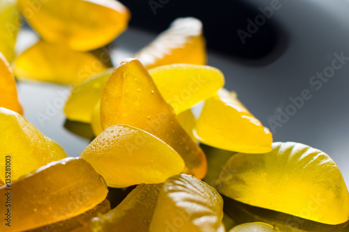 slices of orange marmalade
