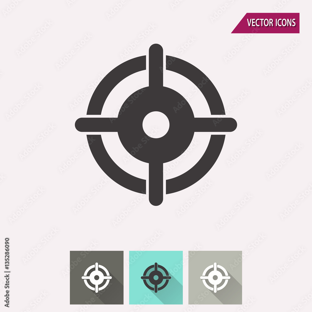 Obraz premium Target - vector icon.