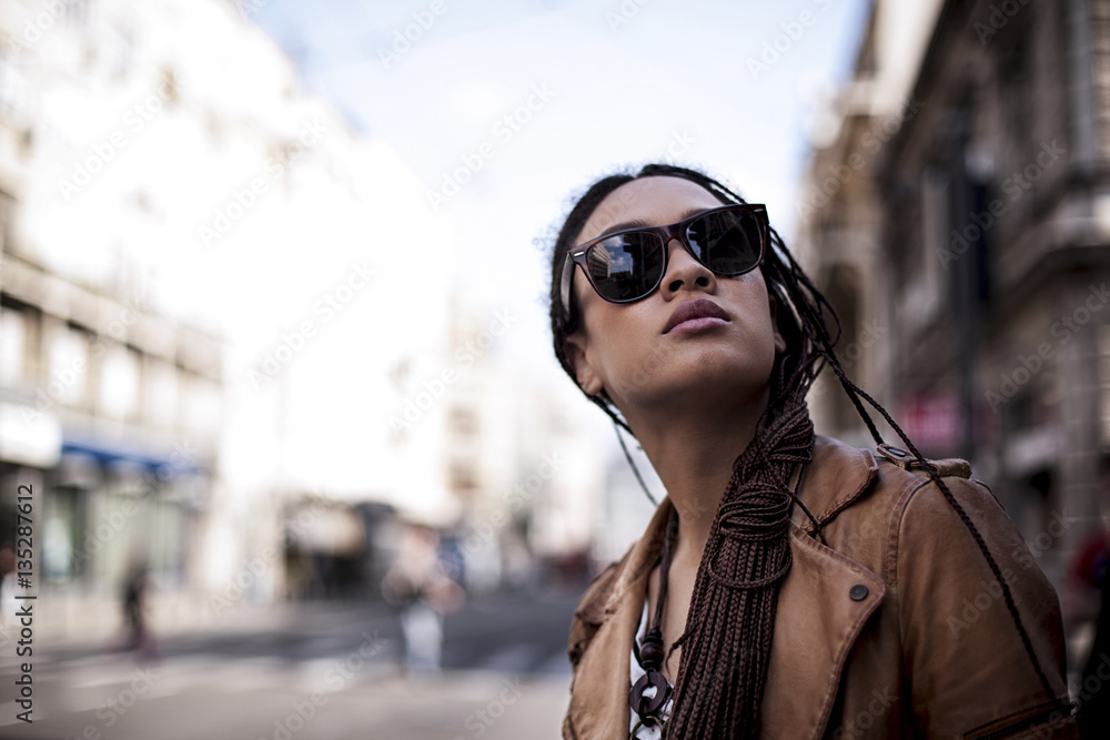 Cool Woman With Sunglasses