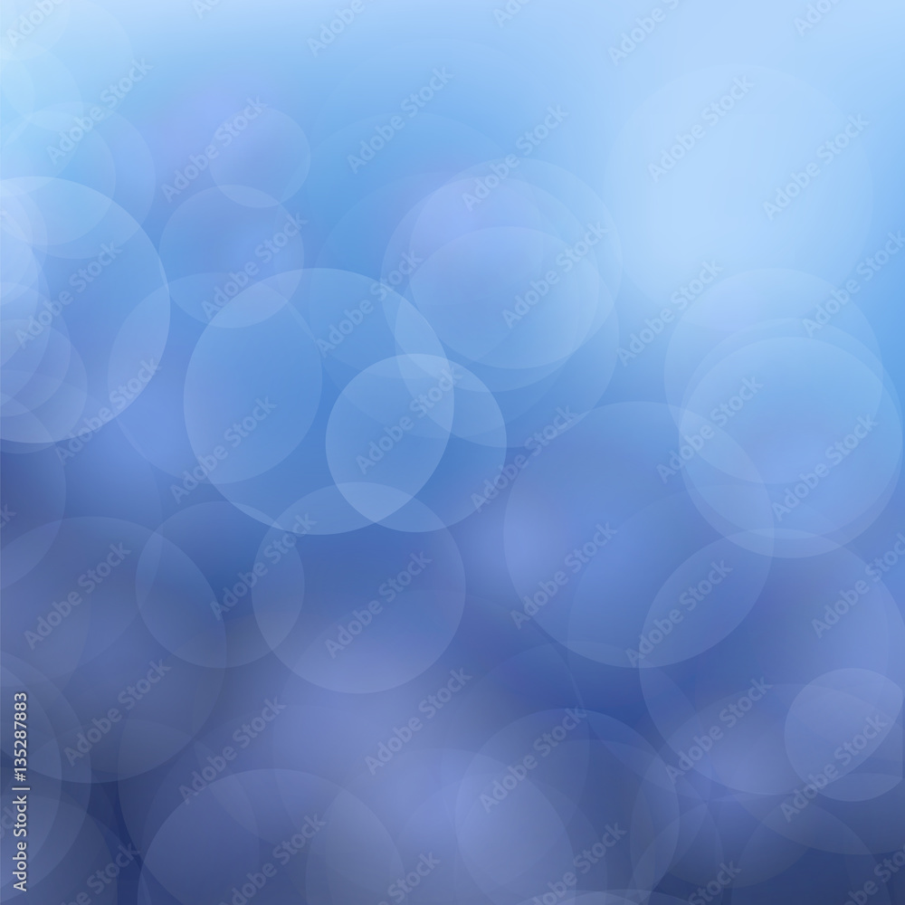 Abstract Blue Blurred Background. Christmas Defocused Pattern Abstract Blue Blurred Background. Christmas Defocused Pattern