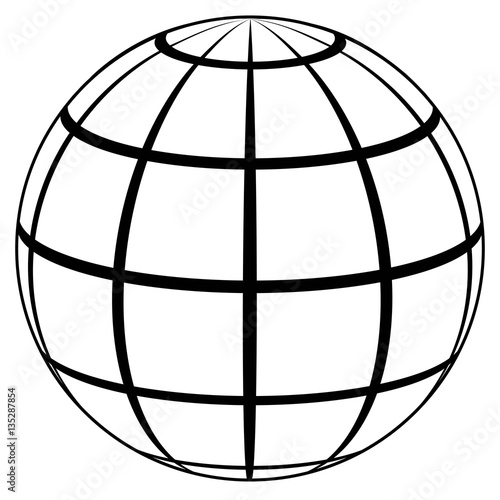 globe planet icon high quality
