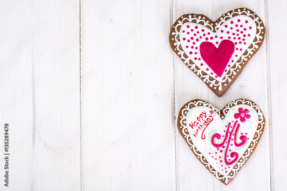 Holiday gift -imbirnye gingerbread with icing Holiday gift -imbirnye gingerbread with icing