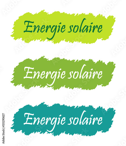 Logo énergie solaire.