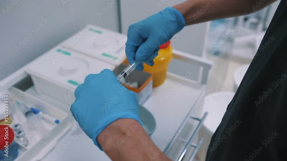 Pharmacy prepared medication mix in the laboratory. Pharmacy prepared medication mix in the laboratory.