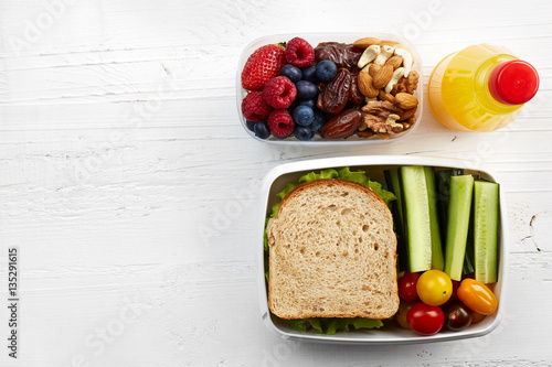 Fotografia Healthy lunch box