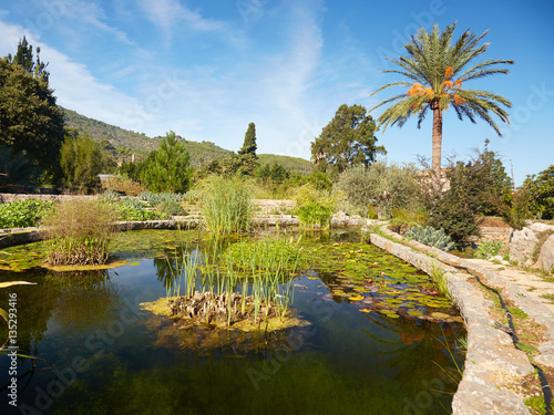 Botanischer Garten in Soller, Mallorca, Spanien