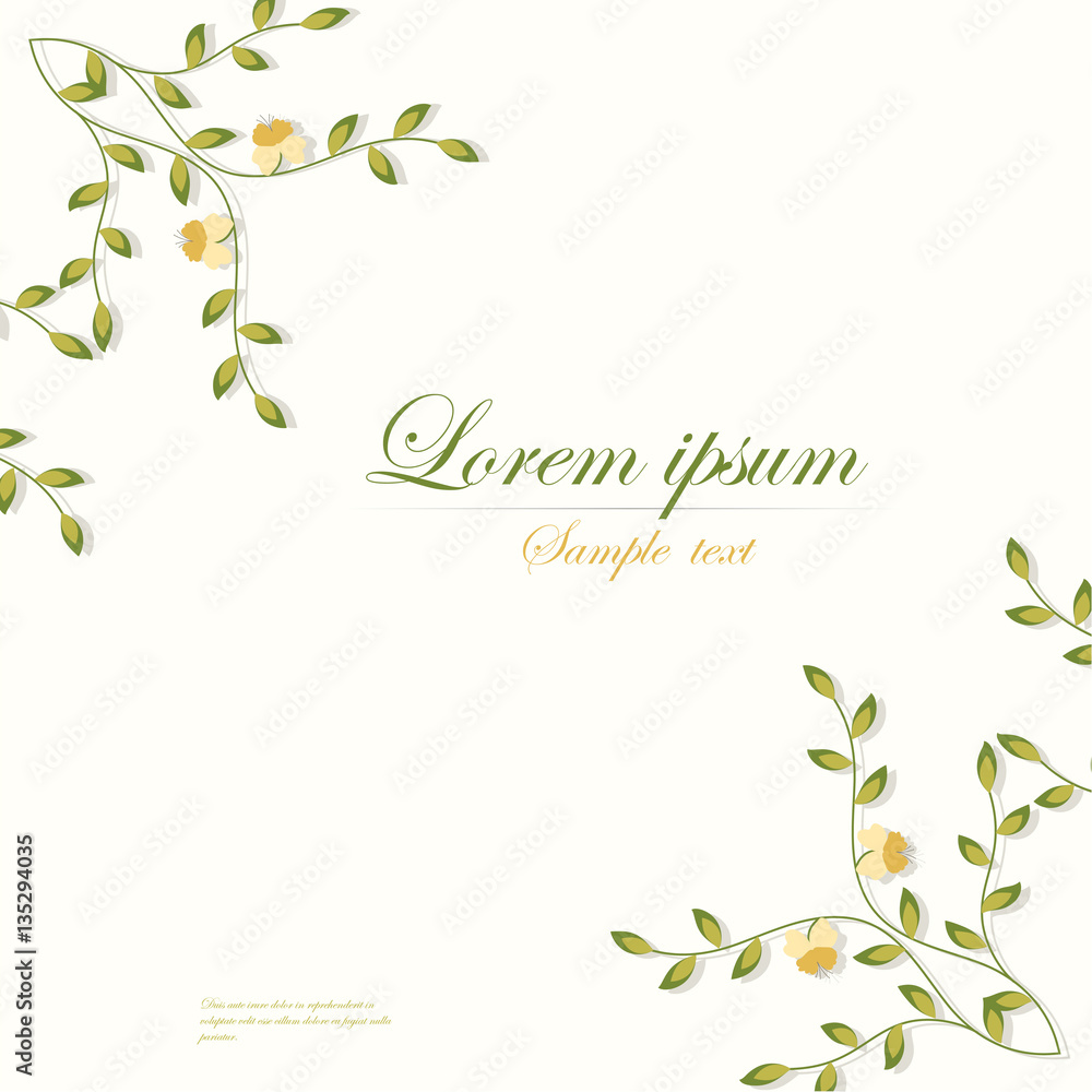 template for folder, business card and invitation template for folder, business card and invitation