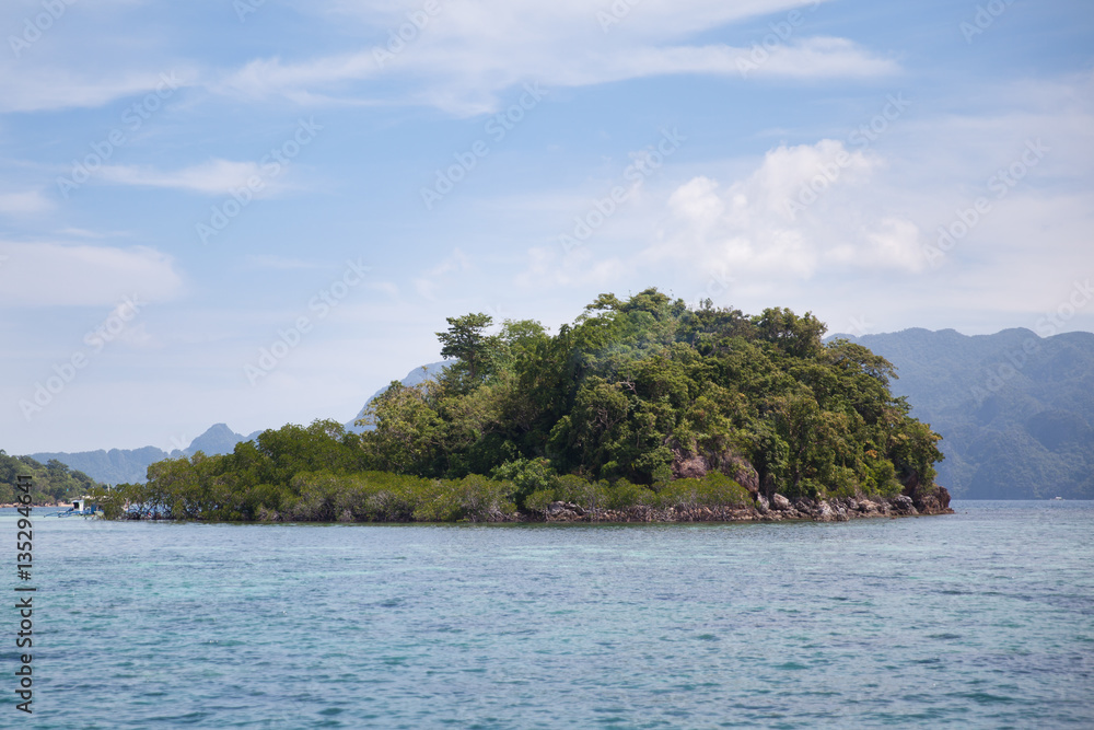 маленький остров,природа Филиппин