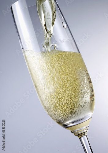 Champagnerglas photo