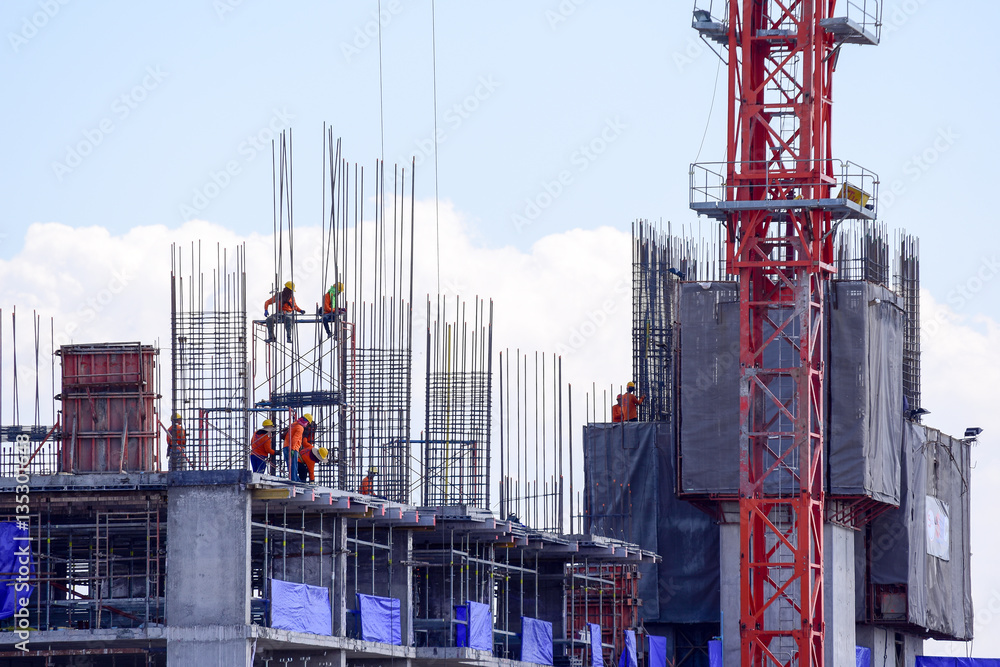 custom made wallpaper toronto digitalConstruction site workers