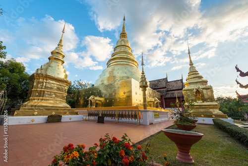 Wat Phra Sing Temple Chiang Mai, Thailand.