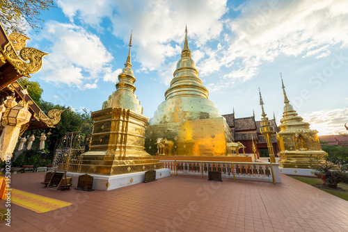 Wat Phra Sing Temple Chiang Mai, Thailand.