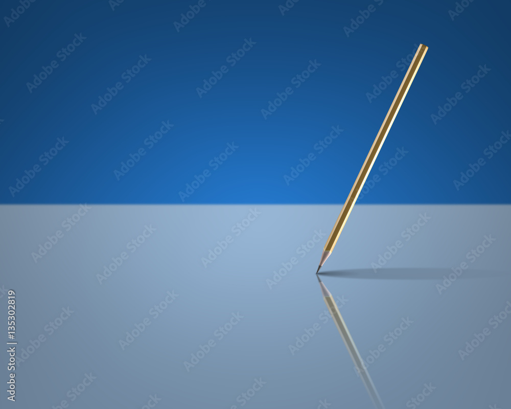 pencil on a clean bench pencil on a clean bench