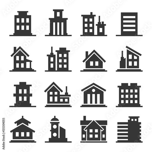 Building Icons Set