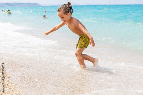 Beautiful boy and the sea © gorov