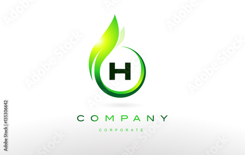 h alphabet letter logo vector icon design