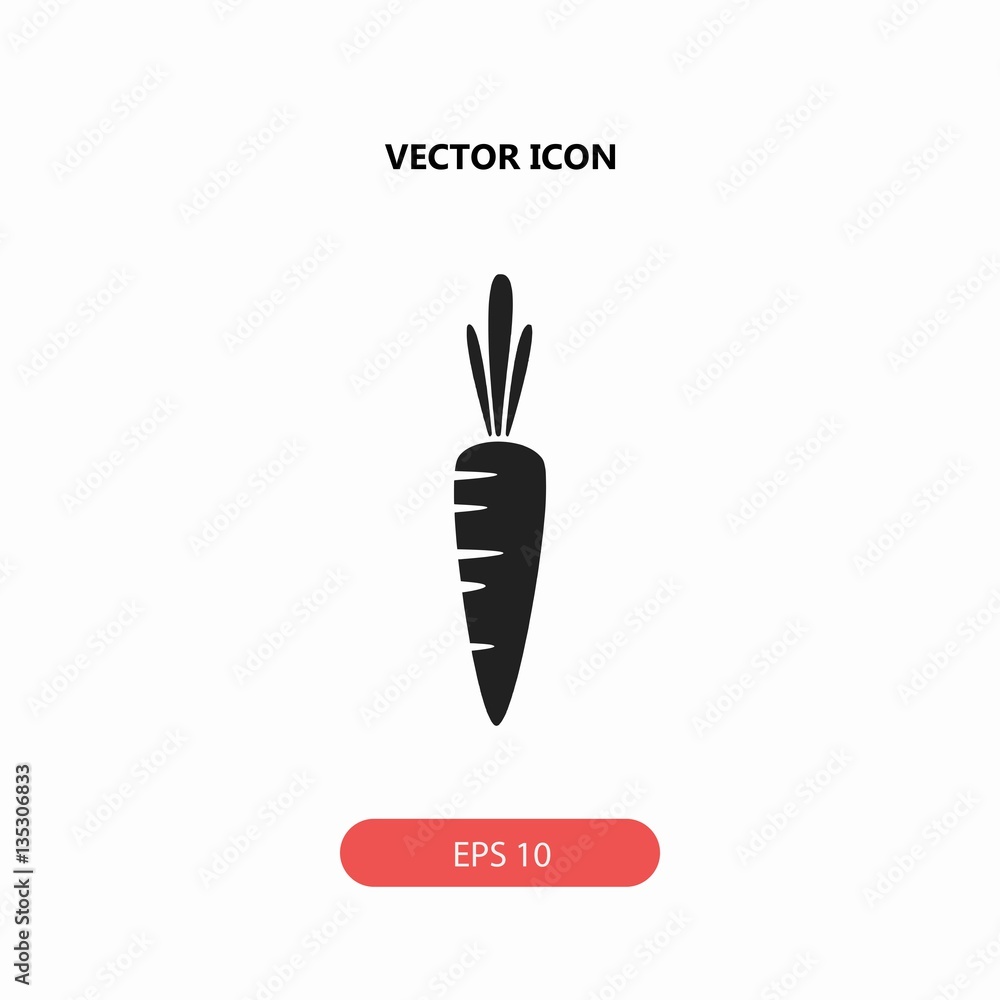 carrot vector icon carrot vector icon