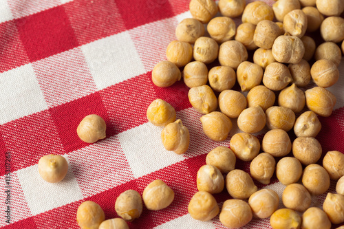 Macro shot of soybeans