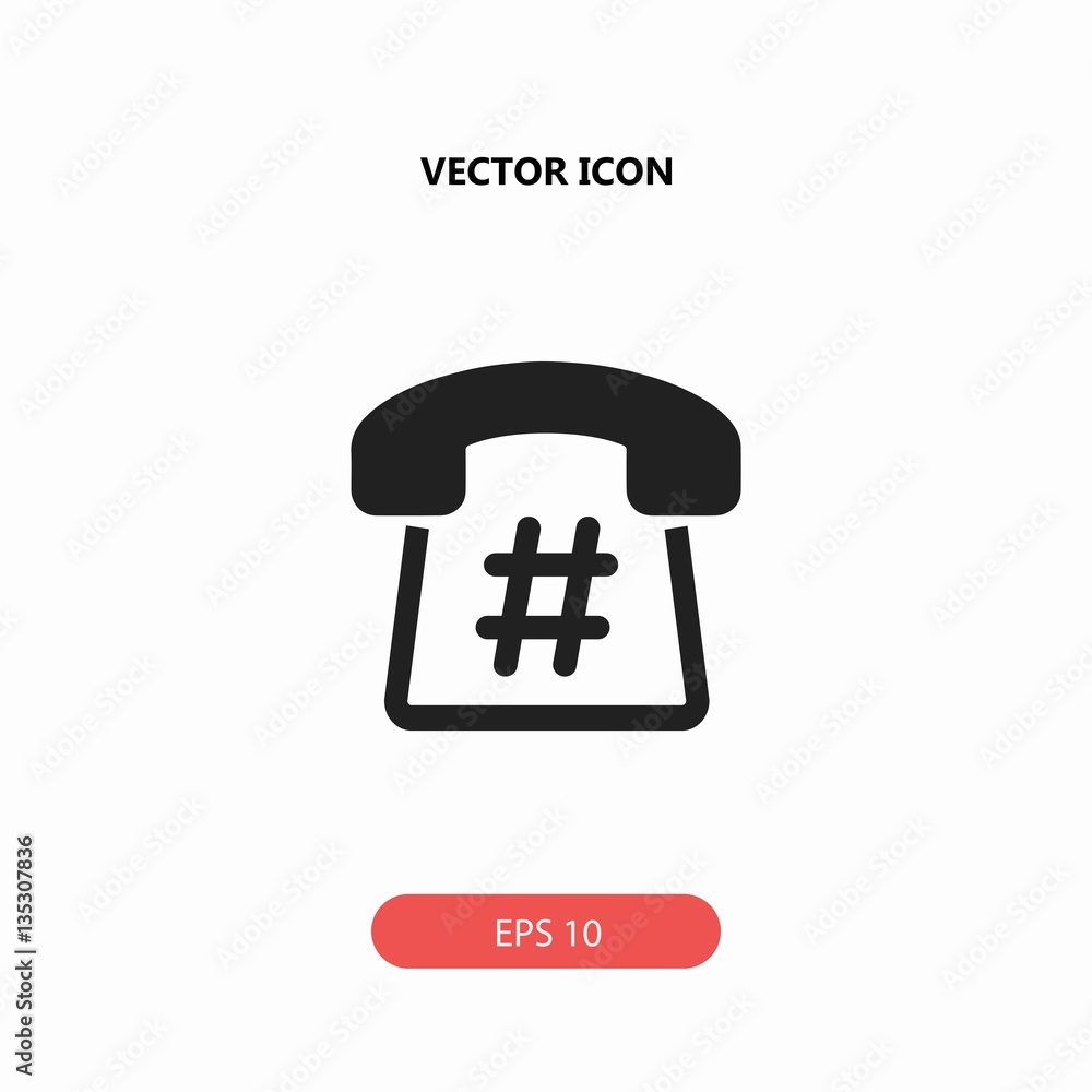 phone with sharp vector icon phone with sharp vector icon