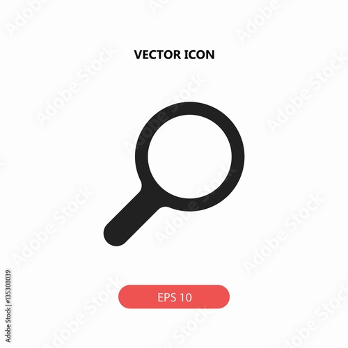 magnify vector icon