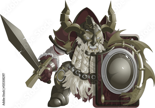mighty fantasy dwarf