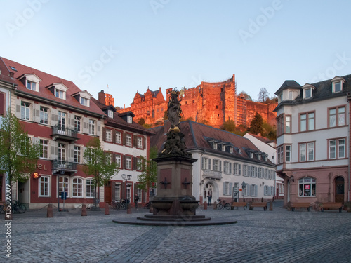 Schloss oberhalb der Altstadt