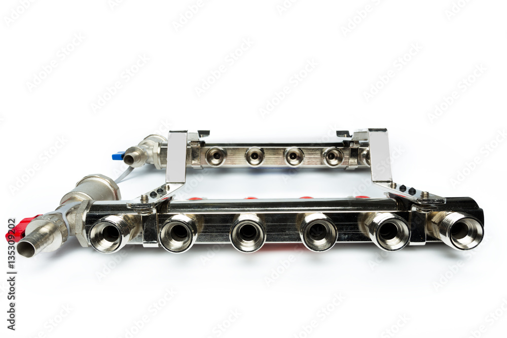 Fototapeta premium Heating radiator valve