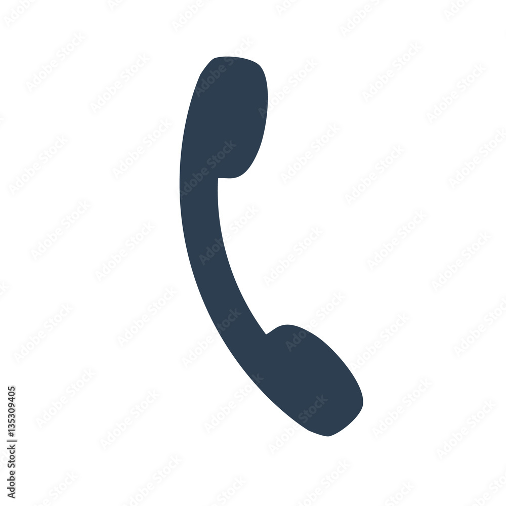 telephone handset Icon telephone handset Icon