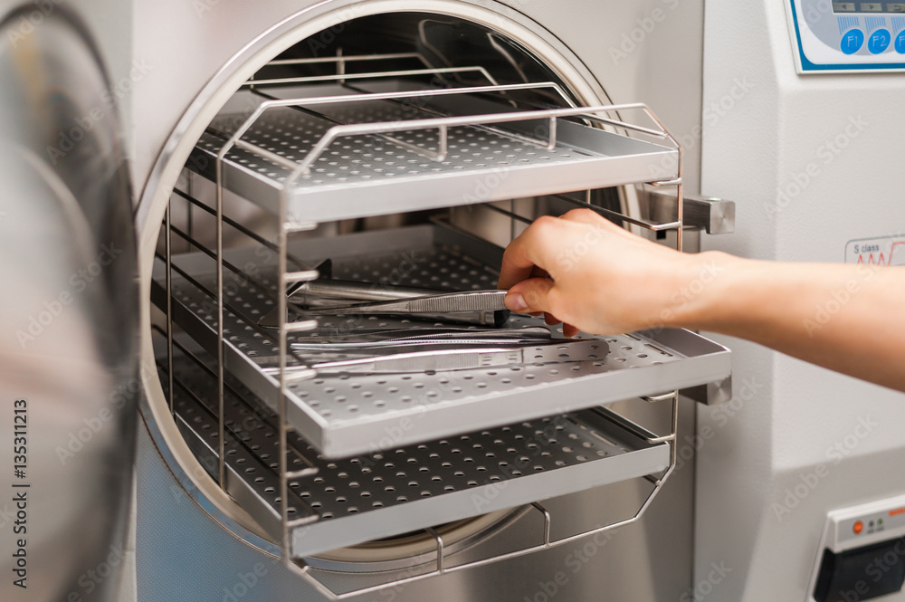 Sterilization Systems Preparation For Sterilization Stock Photo Sterilization Systems Preparation For Sterilization Stock Photo