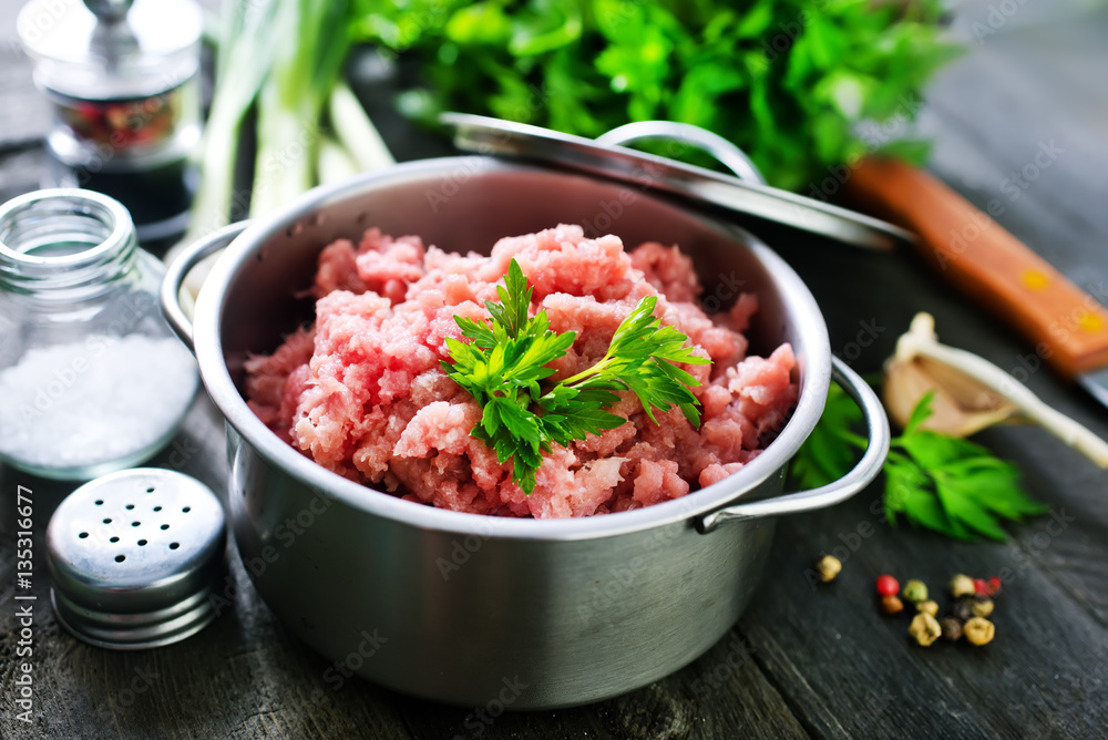 minced meat minced meat