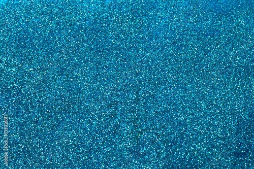 Blue glitter texture.