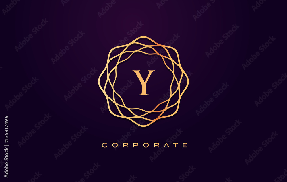 y Luxury Logo. Monogram Letter Design Vector y Luxury Logo. Monogram Letter Design Vector