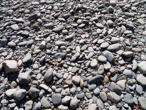 Stones at a river while low water