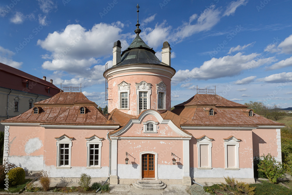 Naklejka premium Zolochiv castle in Ukraine, Lvov region. The Chinese Palace.