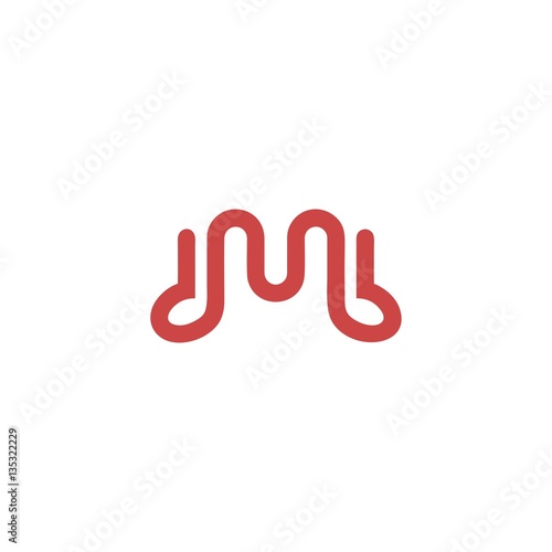 M music logo