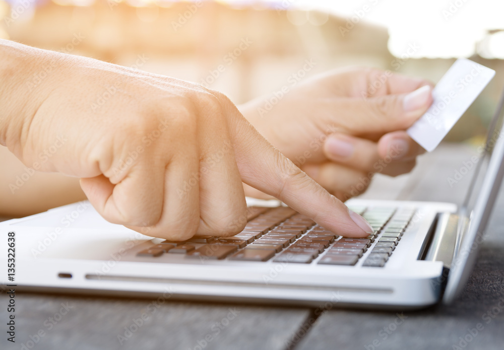 Hand Used Credit Card For Online Payment Stock Photo Adobe Stock Hand Used Credit Card For Online Payment Stock Photo Adobe Stock